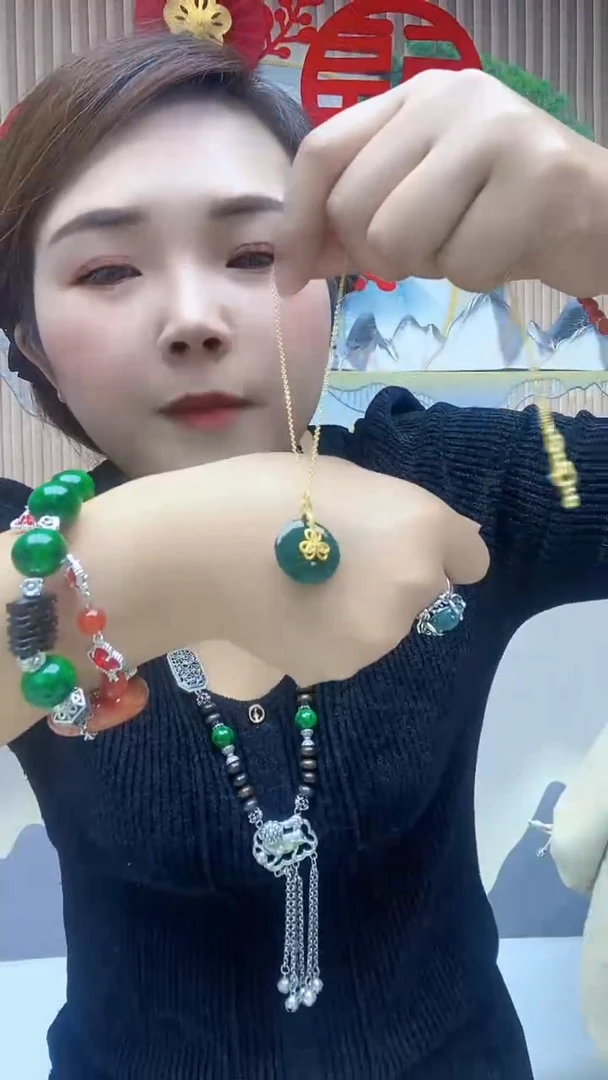 【闪购商品】翡翠颈饰未镶嵌A10DSGGSSGS