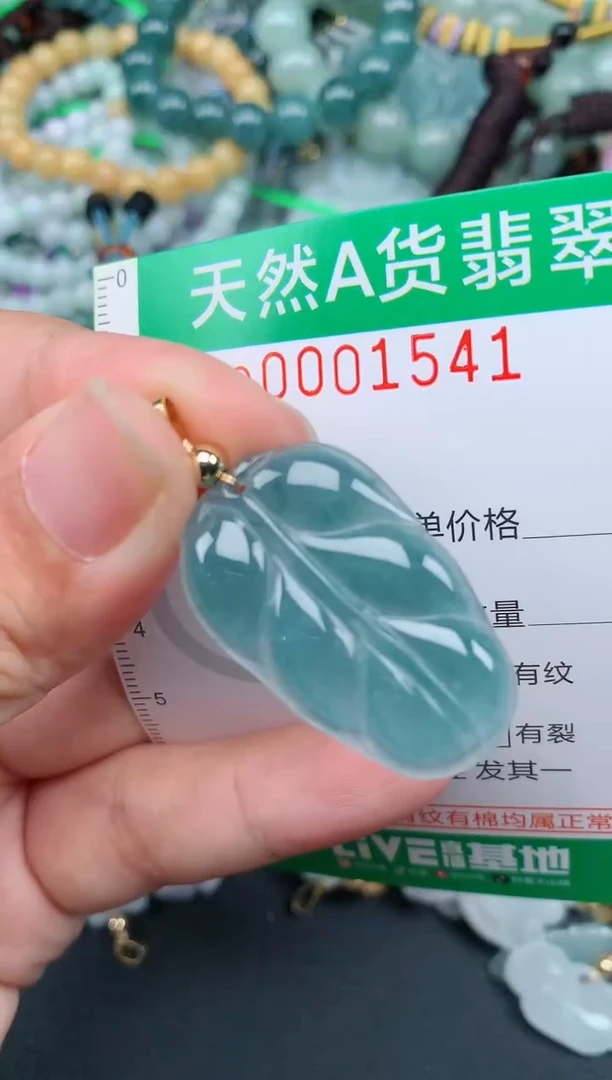 翡翠未镶嵌颈饰.0001541