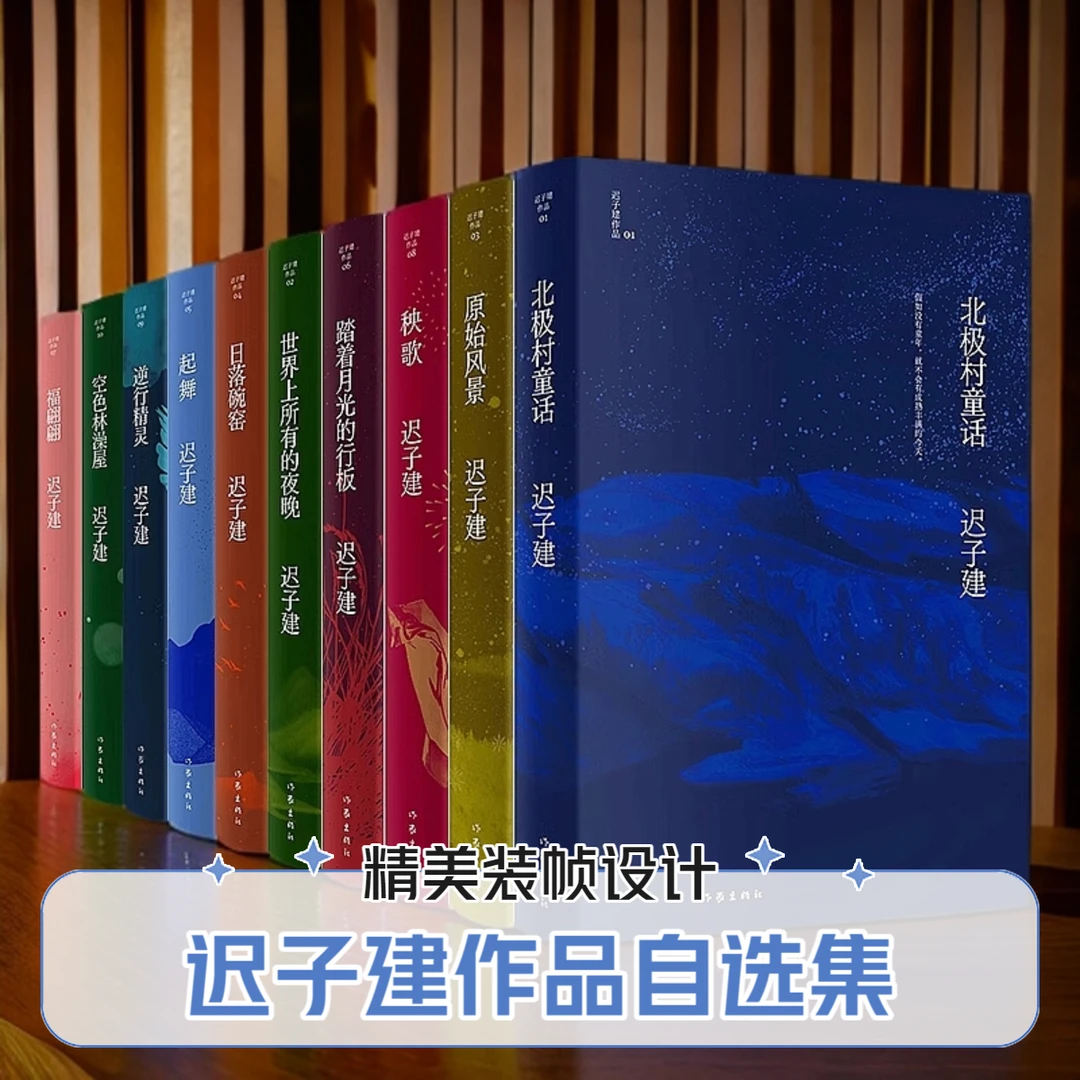 迟子建作品自选集经典文学作品集散文小说中国现当代文学书籍推荐