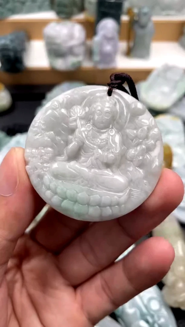 吊坠(不含链)未镶嵌翡翠1