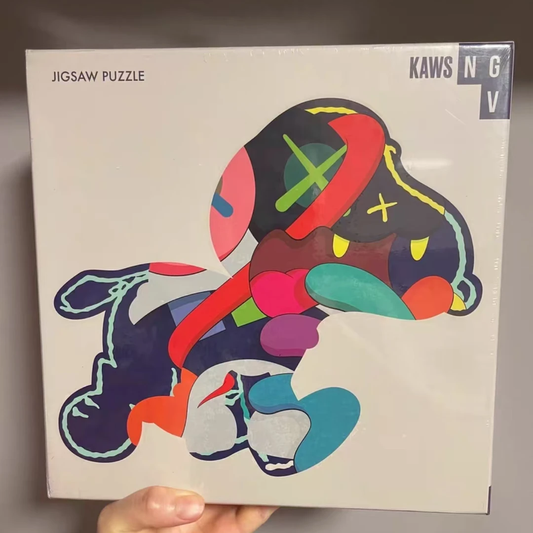 【小白】kaws 史努比 拼图 潮流玩具