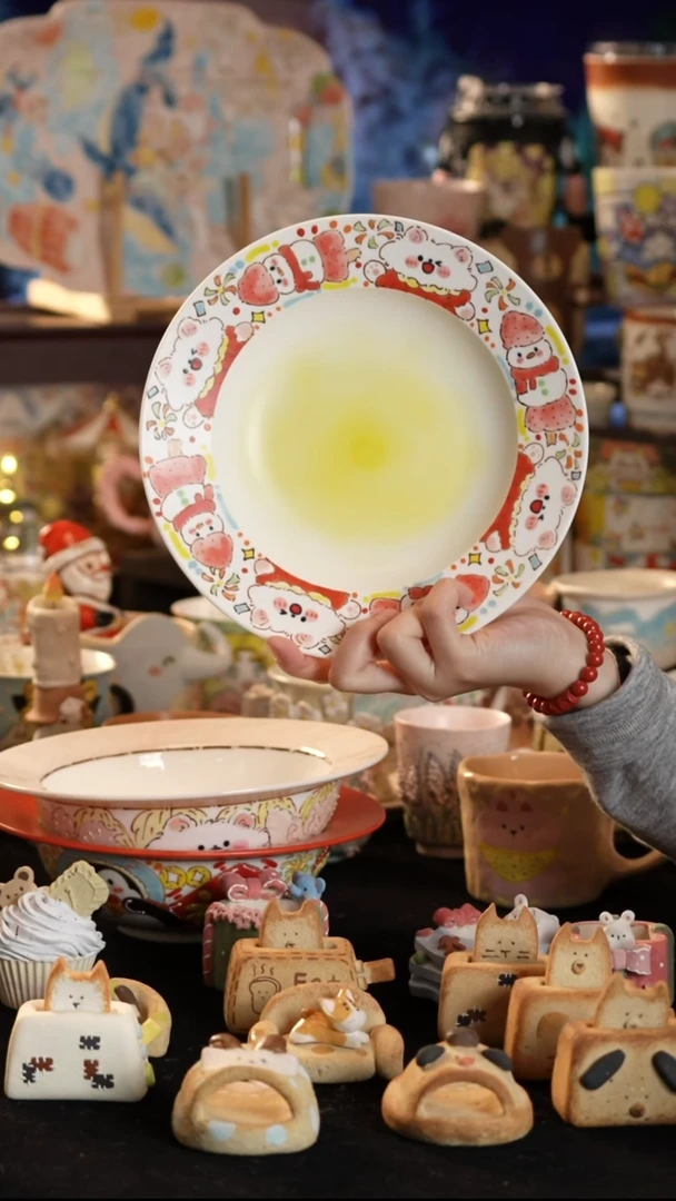 其他陶景德镇釉下彩手绘设计师款陶瓷