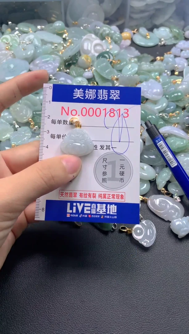 颈饰未镶嵌翡翠1813