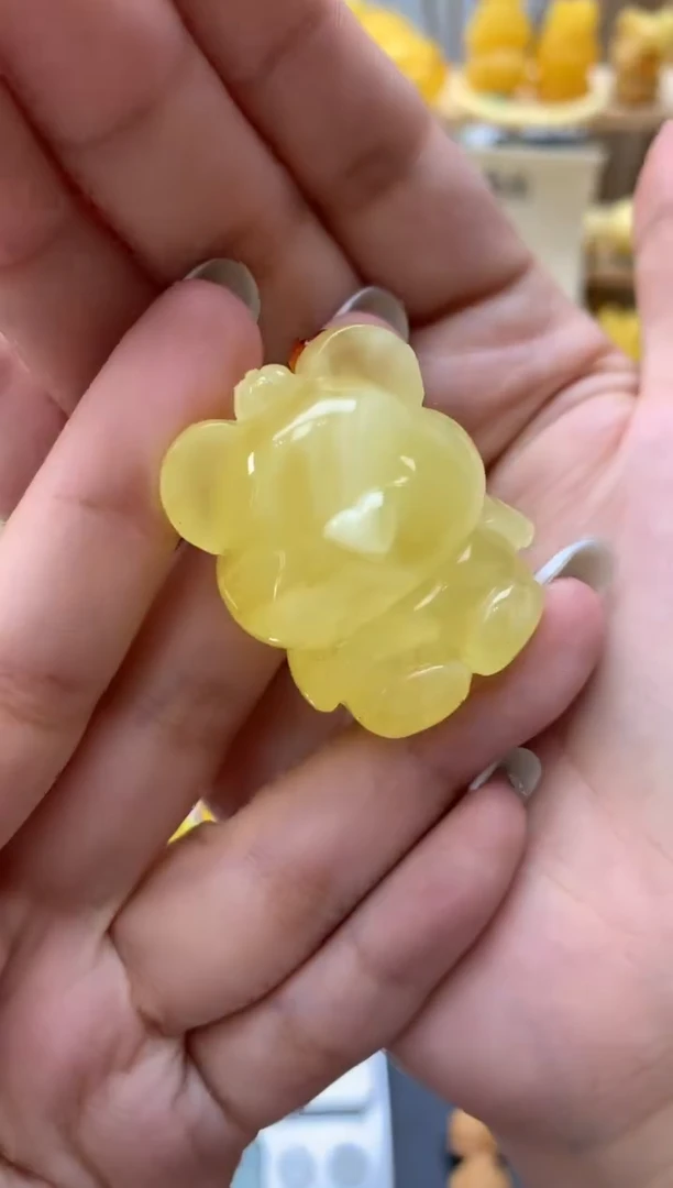 琥珀未镶嵌珠宝奇石073琥珀蜜蜡微瑕