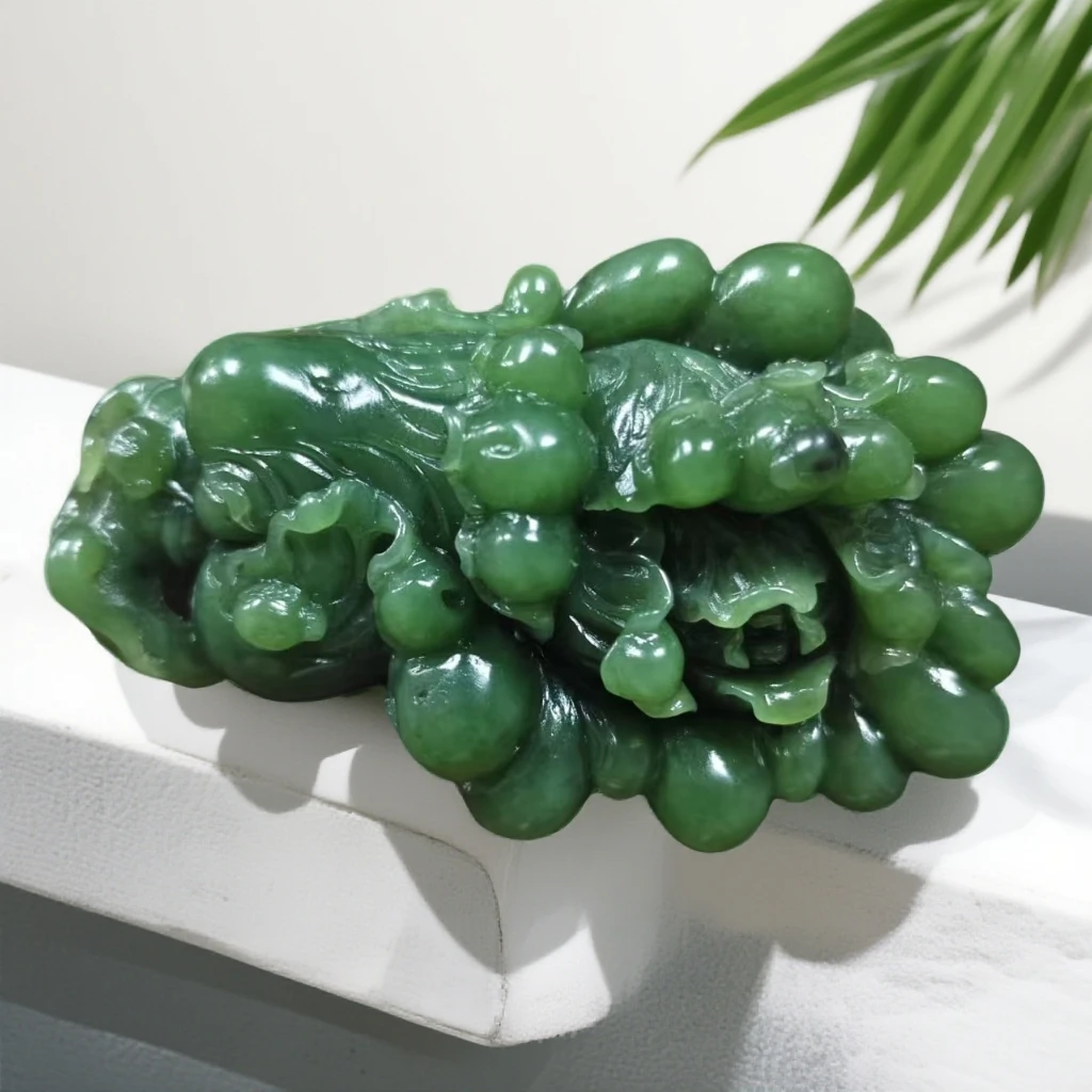 ..《闪购商品》精品和田玉碧玉白菜