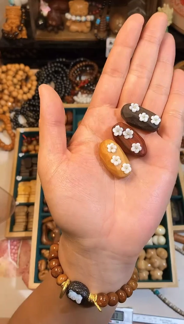 非洲檀香手串/手链三生花发3