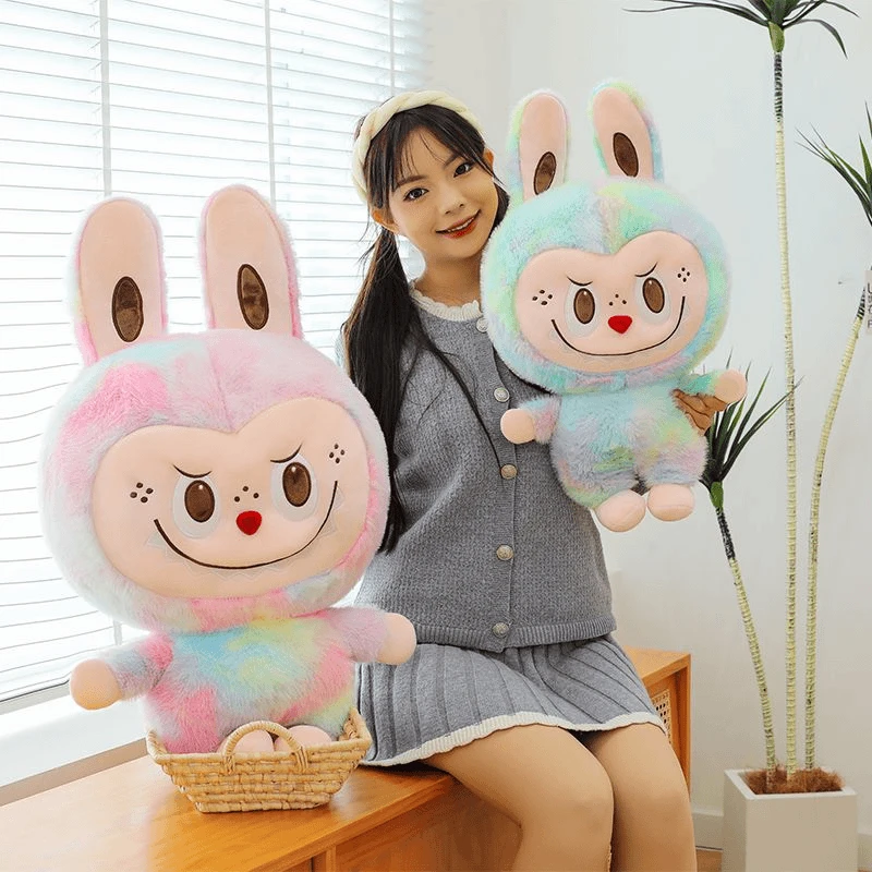 彩色玛特拉拉布可爱毛绒玩具玩偶生日礼物公仔大型