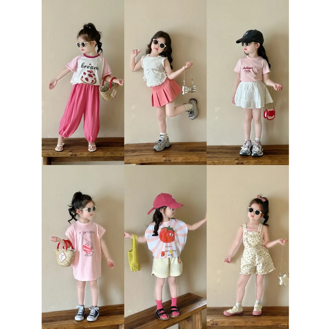 【4号链接】童装裙子【D601-D800】新款童裙2025夏装小女孩公主裙短裙