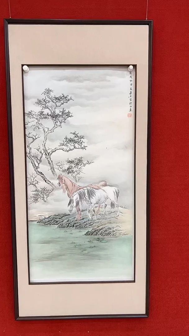 【闪购商品】国画3.4-国检1-黄春香-四尺-91