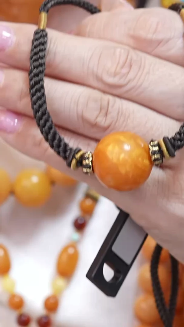 蜜蜡颈饰未镶嵌9977天然蜜蜡珠宝奇石云端妖孽全部保真