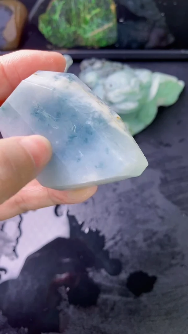 【闪购商品】翡翠颈饰未镶嵌031天然A货翡翠