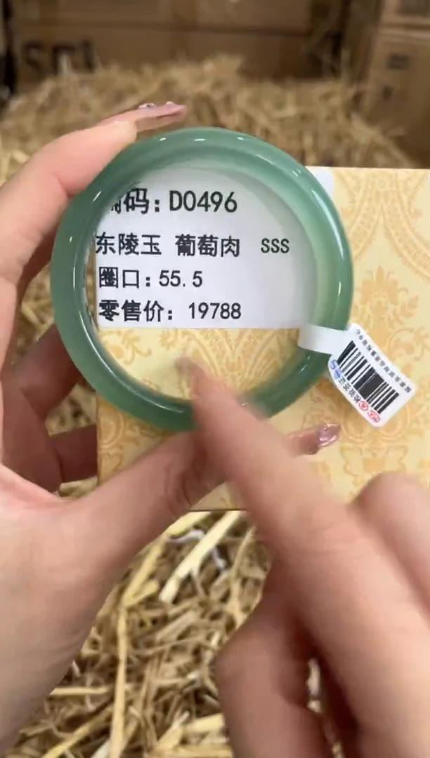 未镶嵌手镯石英质玉D0496