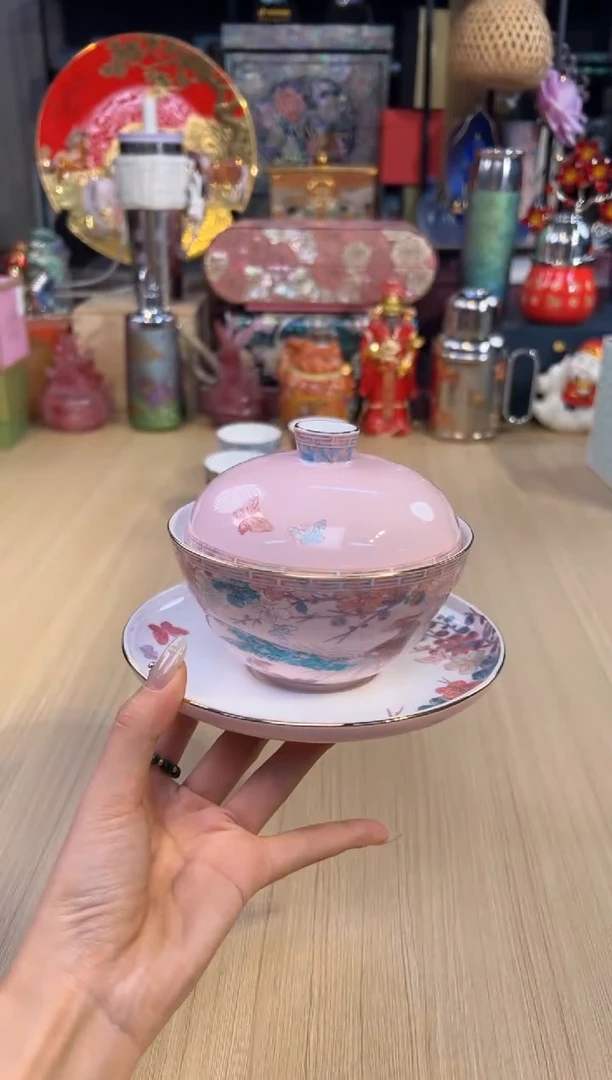 163灵羽和鸣炖盅（粉色）