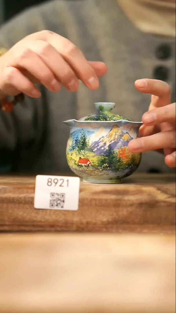 【落单孤品】福利/盖碗@@8921