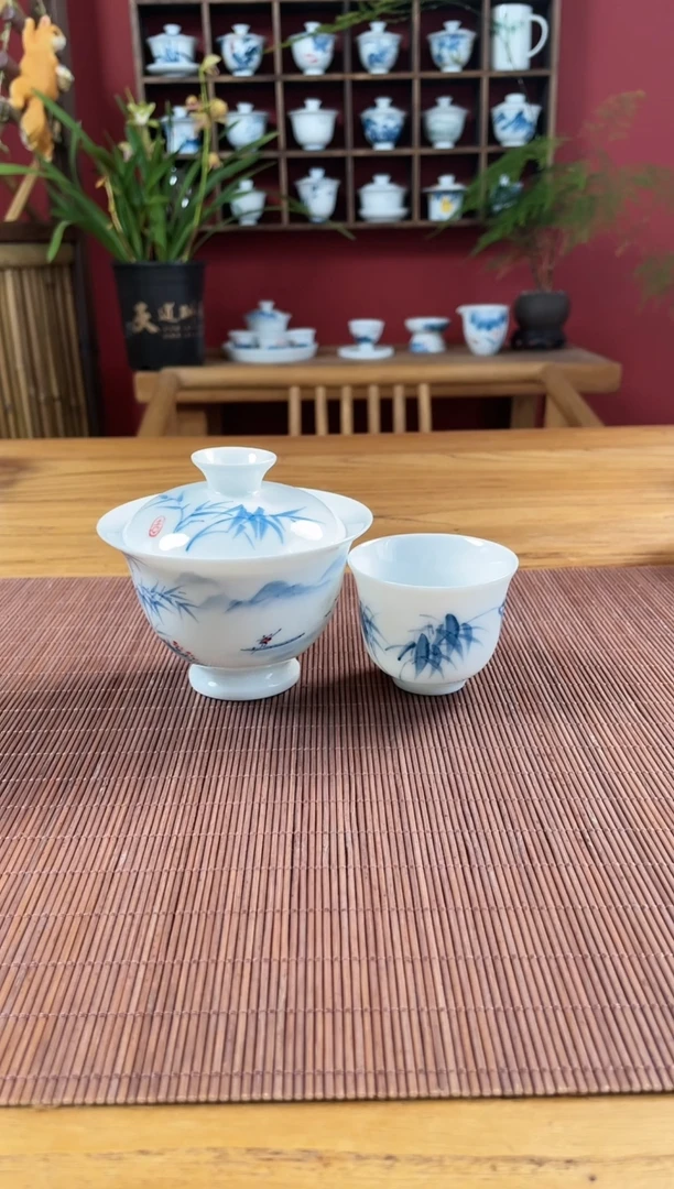 盖碗/杯群芳斋闪购链接（以闪拍图片为准）