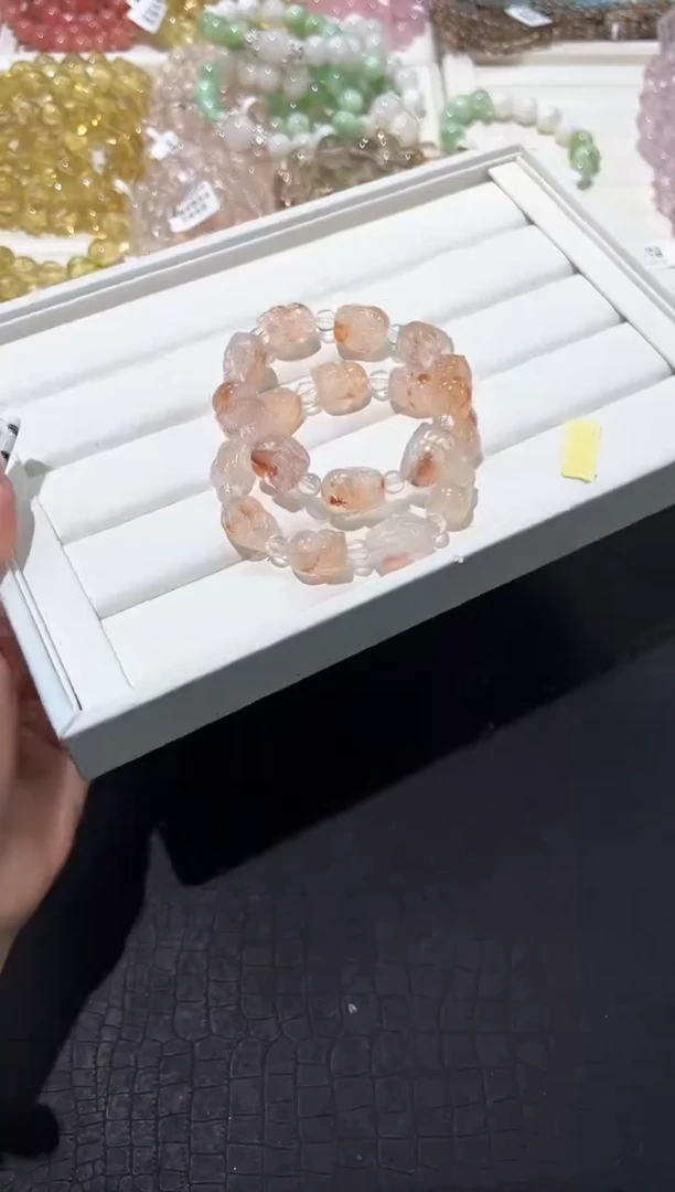 水晶手链未镶嵌63y多样性发其一【1条】默认微瑕