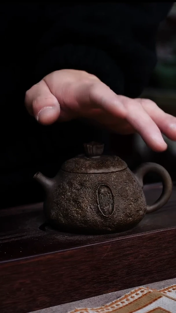 茶壶紫砂宜兴柴烧紫砂壶