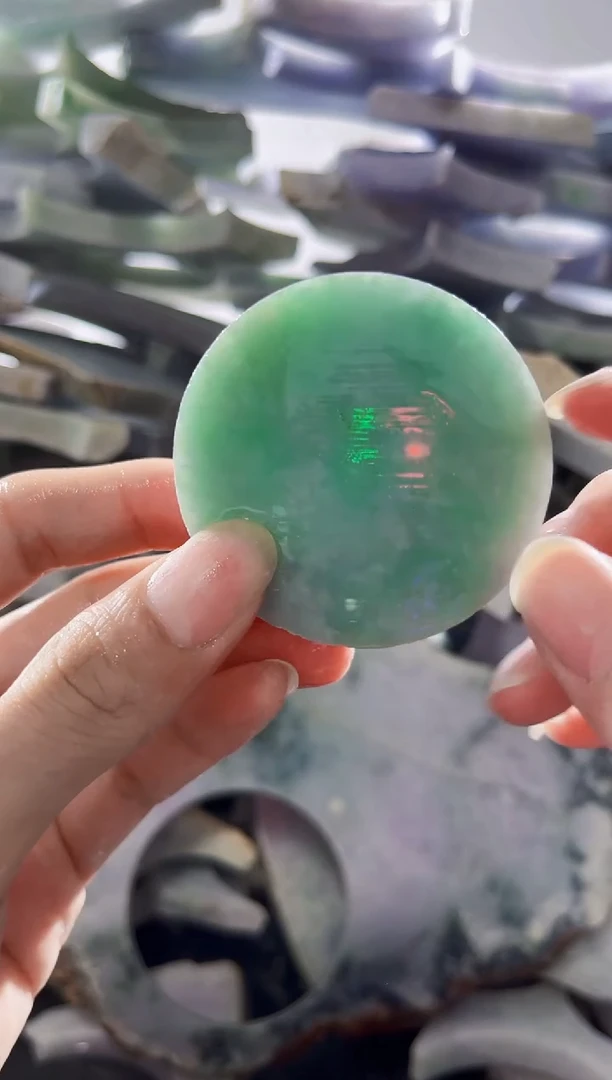 裸石翡翠缅甸翡翠A货陈260