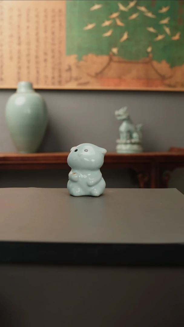 【闪购商品】杯仿古釉原矿 香插