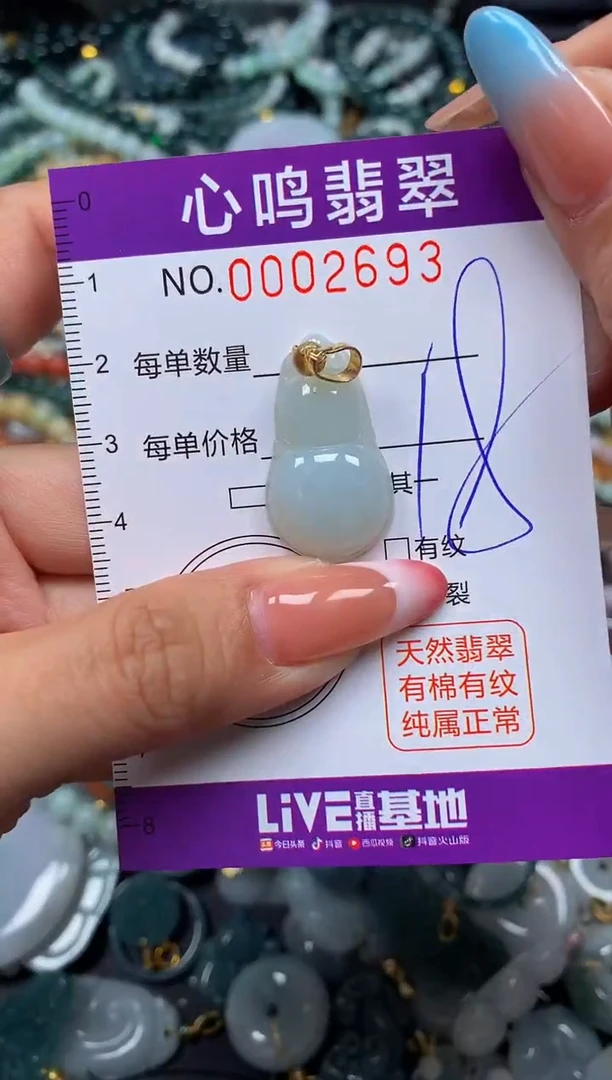 翡翠未镶嵌颈饰闪购002693