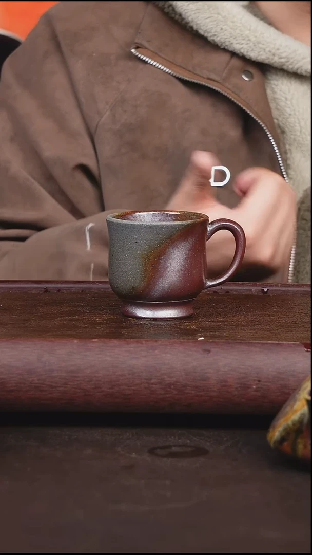 茶壶紫砂柴烧 杯