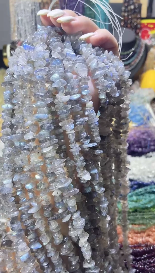未镶嵌珠宝半成品水晶灰月光