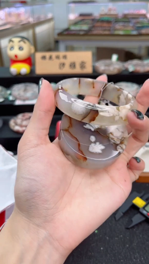 石英质玉手镯未镶嵌60圈口（赠品镯心）3650442