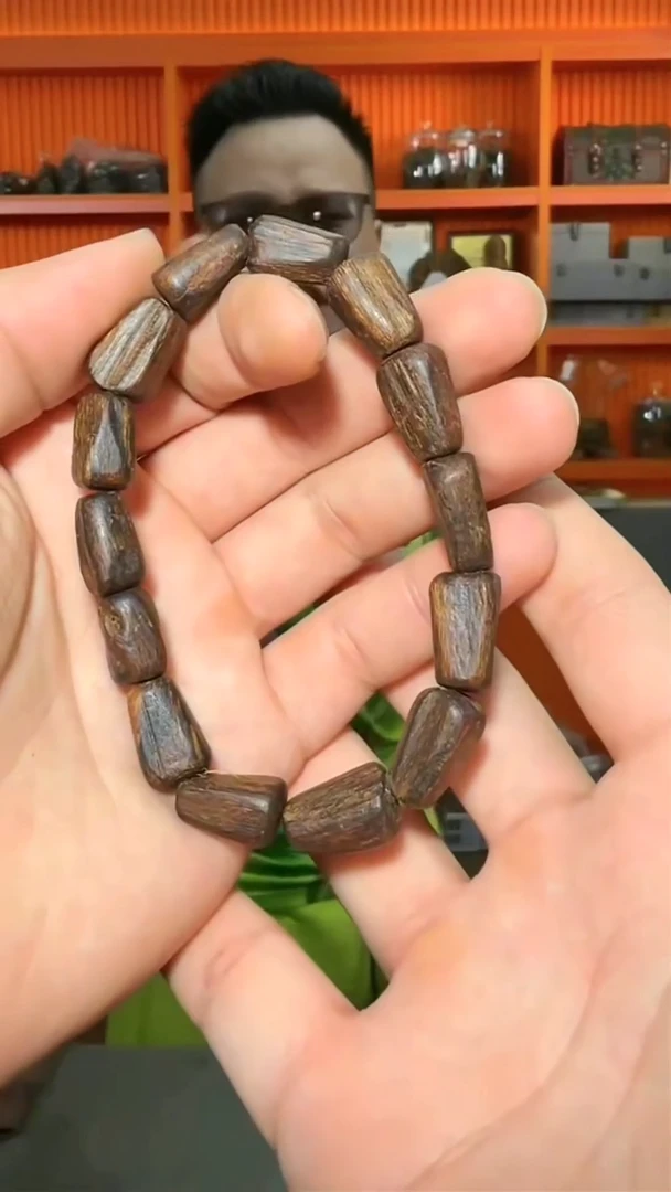 沉香手串53号沉水单圈随行16g多样性发一