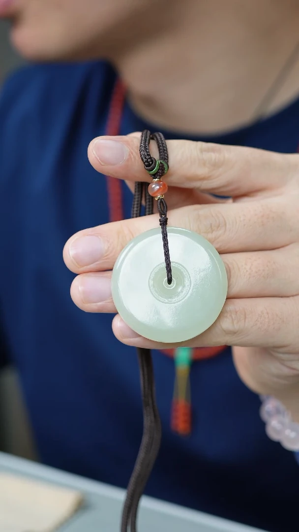 和田玉未镶嵌颈饰96号-吊坠/GG/9