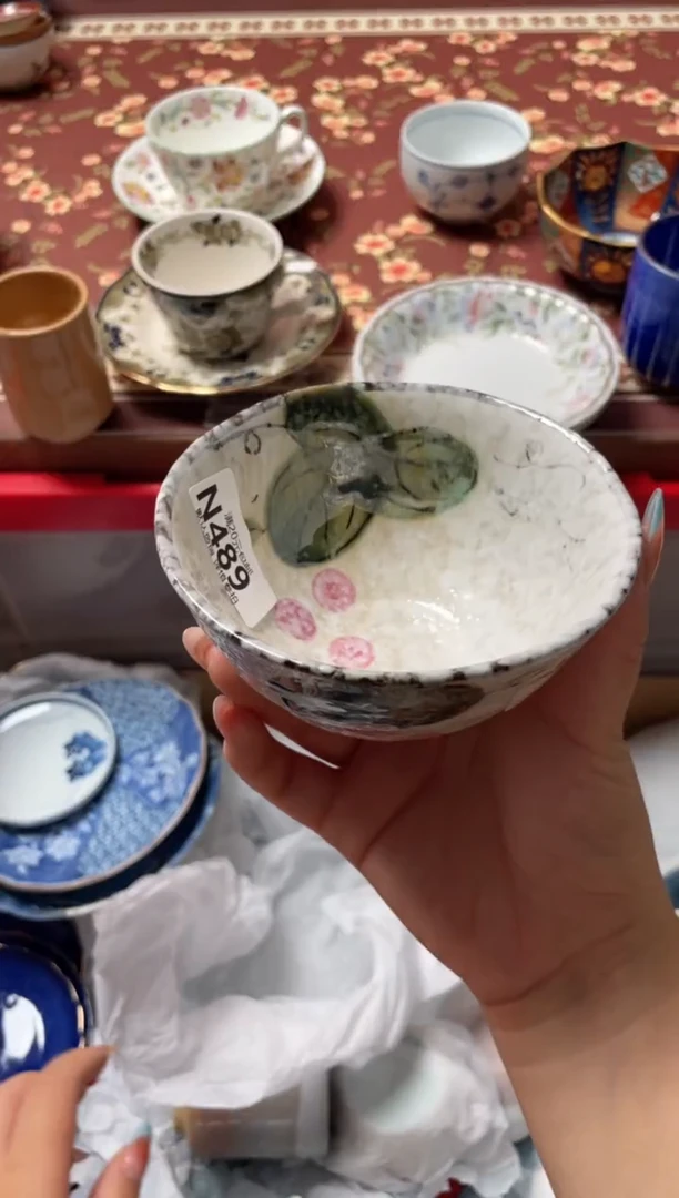 瓷片瓷器瓷器N489