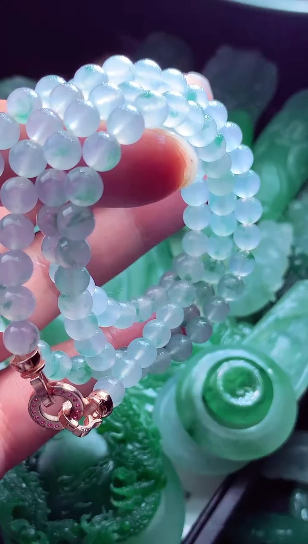 未镶嵌定制翡翠黎**?翡翠毛货定制
