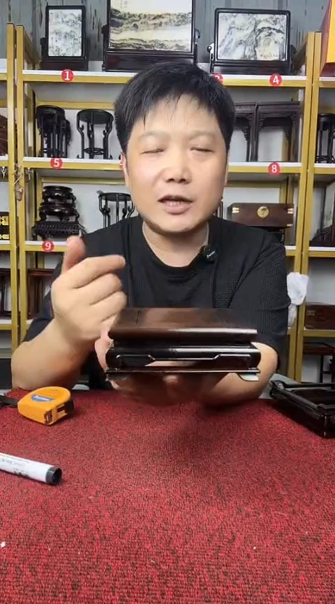 木木***道11CM正方底座