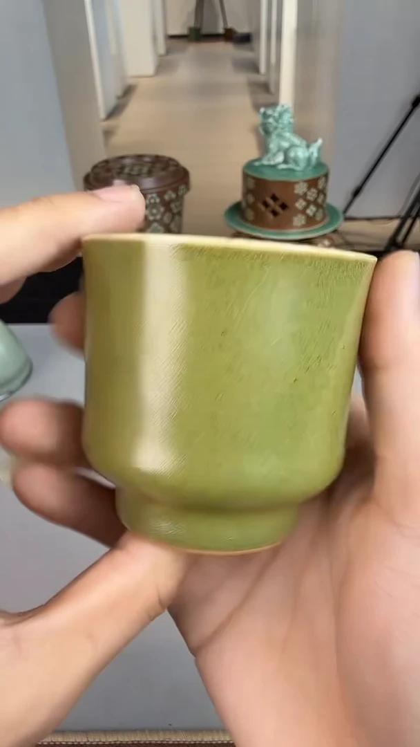 青瓷手工茶器包邮