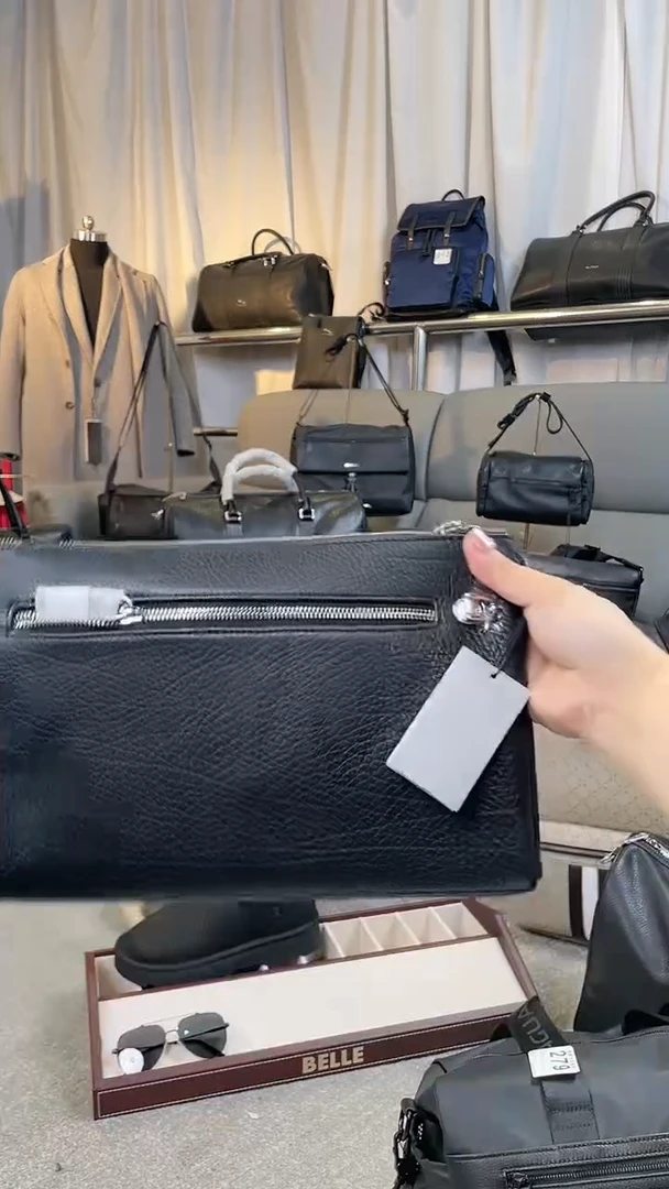 牛皮（革）韩爵绅士包包皮具303