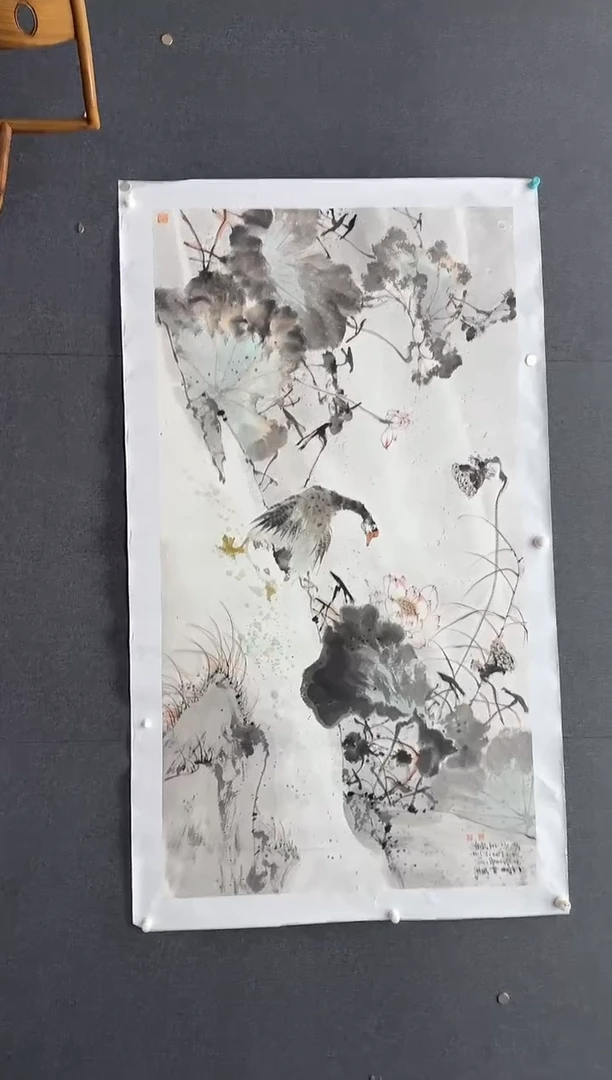 国画炳山艺术--付建老师作品