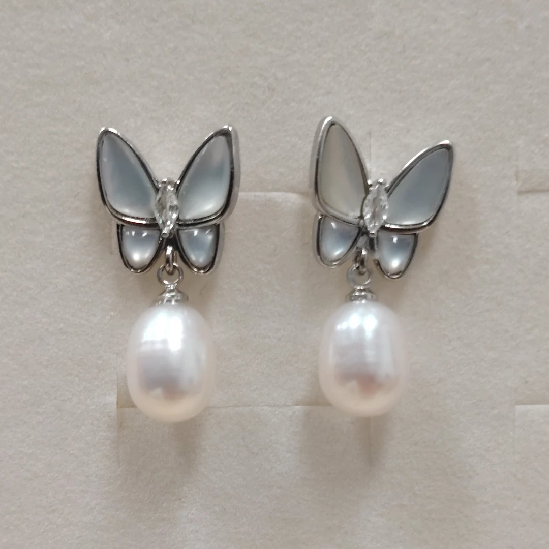 AIKJIANG/爱匠【孤品清货】淡水珍珠耳钉