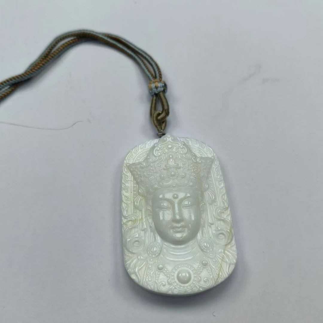 白色观音首坠 B5969 多样性发货其一 气质 | 时尚 | 珠宝 | 素款