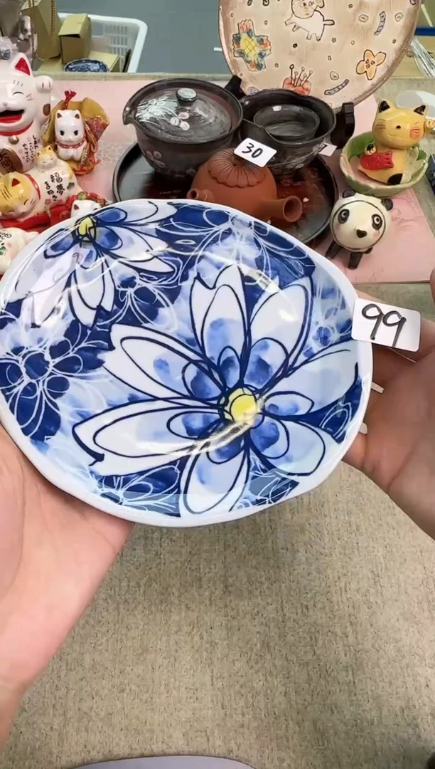 瓷片辰辰的瓷器好看到爆
