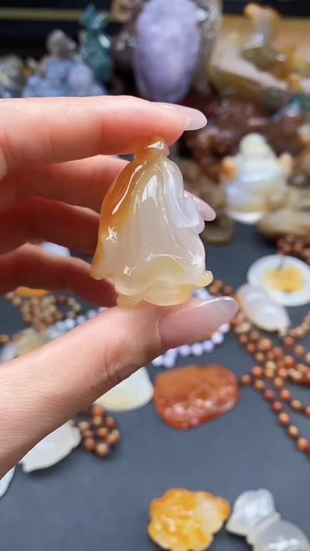 【闪购商品】玛瑙/玉髓颈饰未镶嵌dd