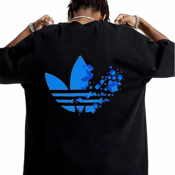 【一折专区】棉T恤短袖圆领宽松夏季情侣百搭短袖-AB