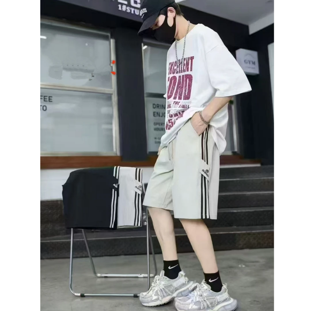 【季末清仓】D297中大童青少年五分冰丝速干短裤