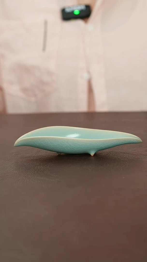 摆件七**豚汝宋汝瓷原矿