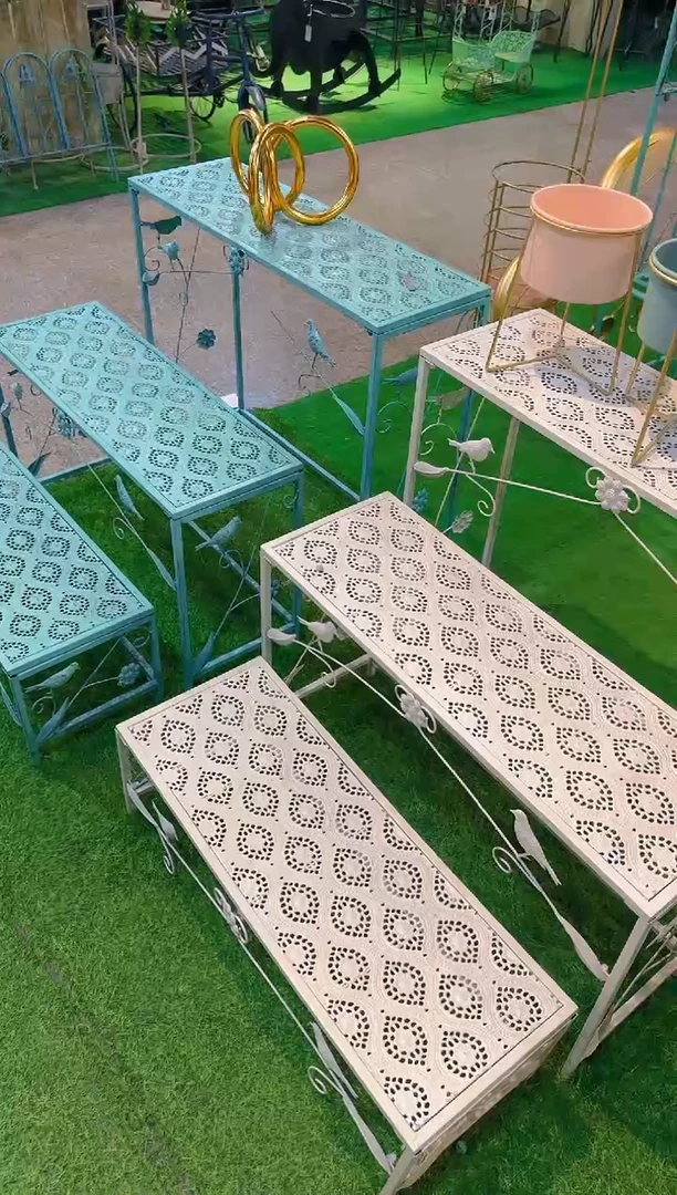 【闪购商品】铁户外铁艺阶梯花架