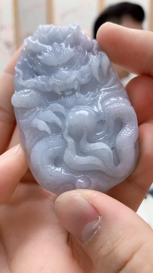 未镶嵌定制翡翠5161bb-毛货挂件29