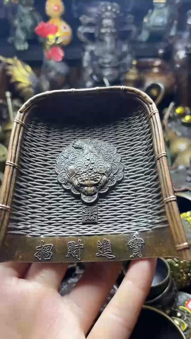 闪购链接，点击下单，有运费险，铜摆件