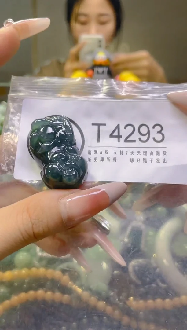 翡翠未镶嵌颈饰/T/翡翠A货，一件也是批发价