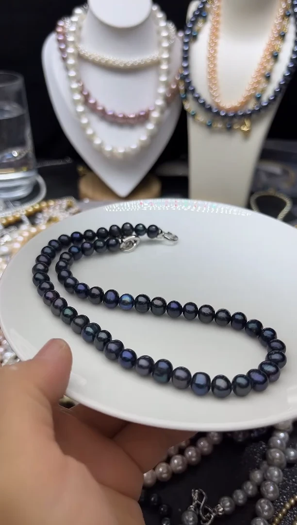 淡水珍珠未镶嵌颈饰多人