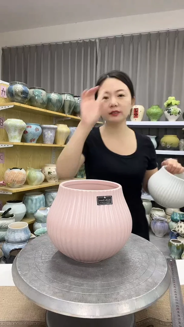 【10.17】陶瓷花盆直播  口径     高度