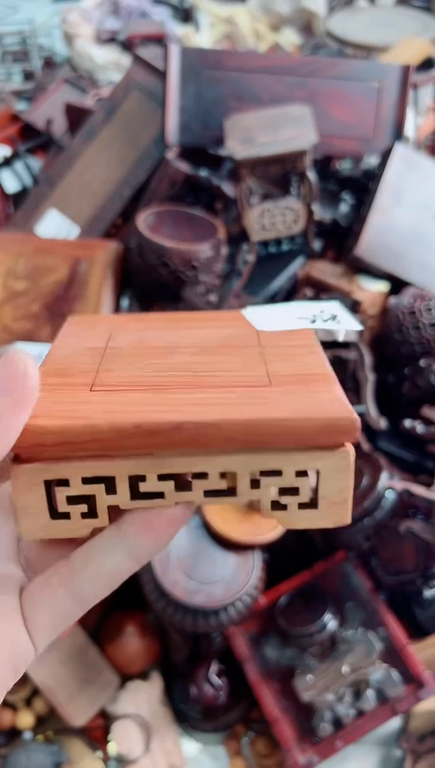 木328瑕疵底座花架摆件处理