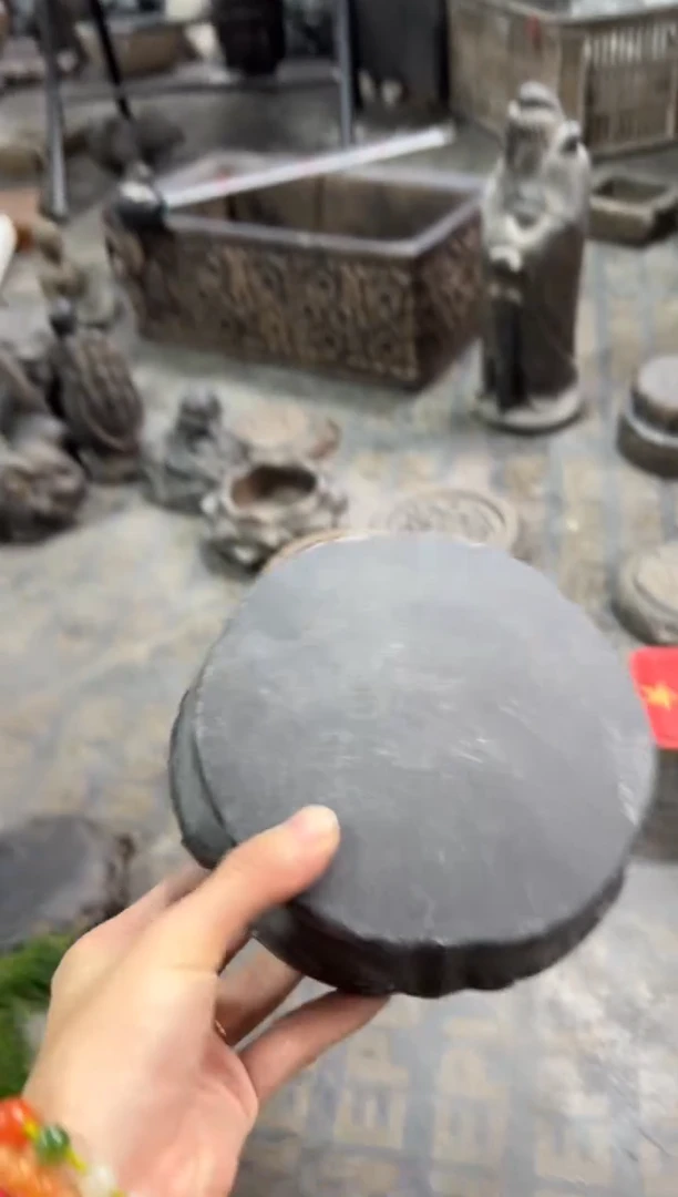 陶土【火山泥】金箍坛底座